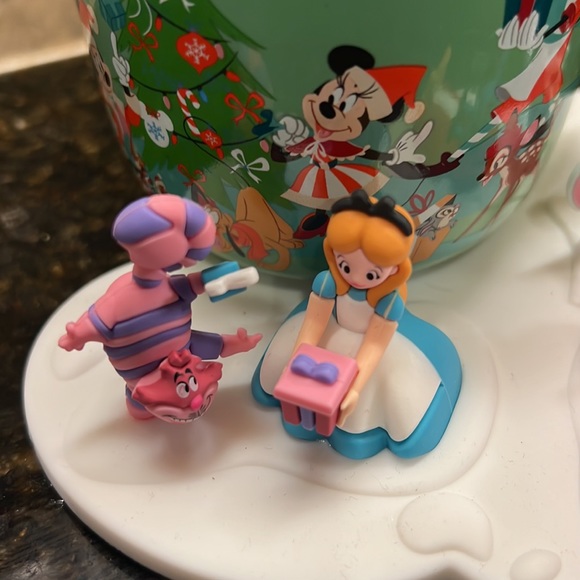 Disney Parks Christmas Holiday Mug w/ Coaster - Picture 5 of 8